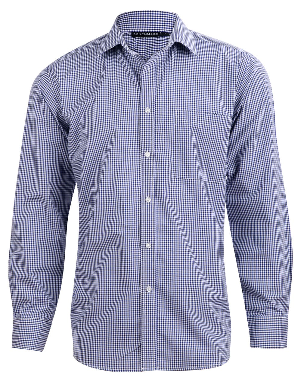 Mens’ Multi-Tone Check Long Sleeve Shirt