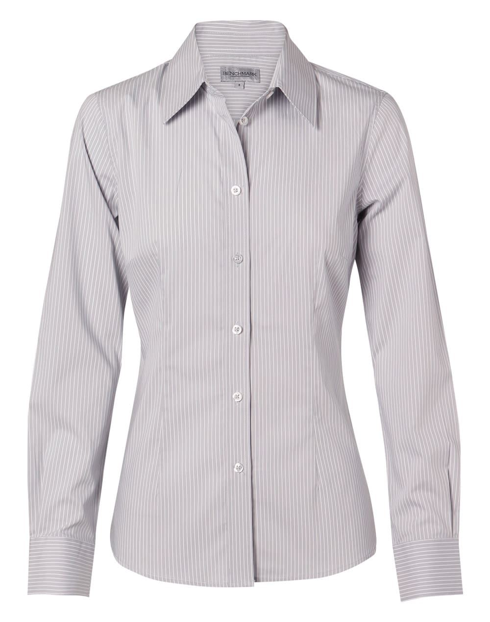 Women’s Ticking Stripe Long Sleeve Shirt