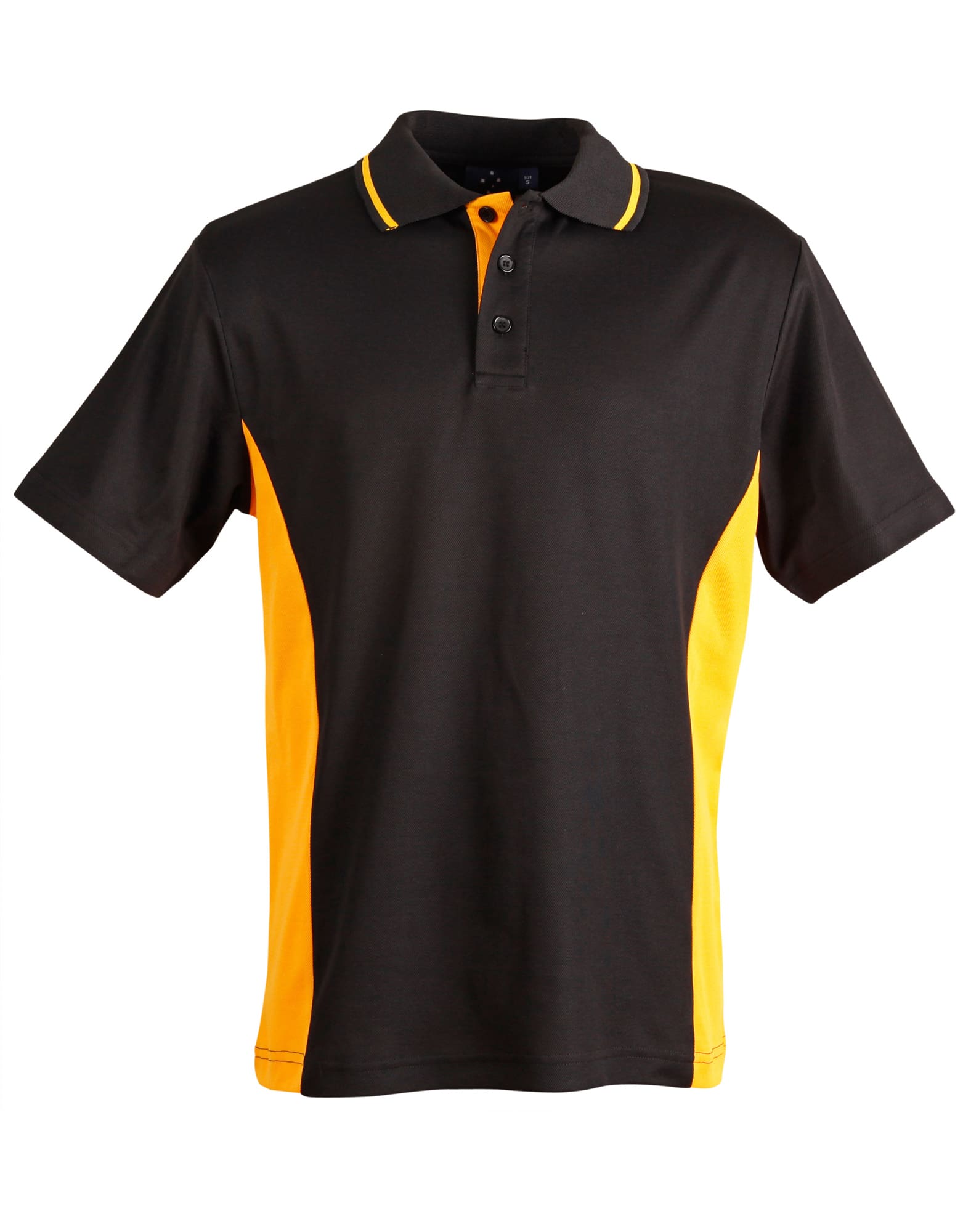 TEAMMATE TrueDry Contrast Short Sleeve Polo