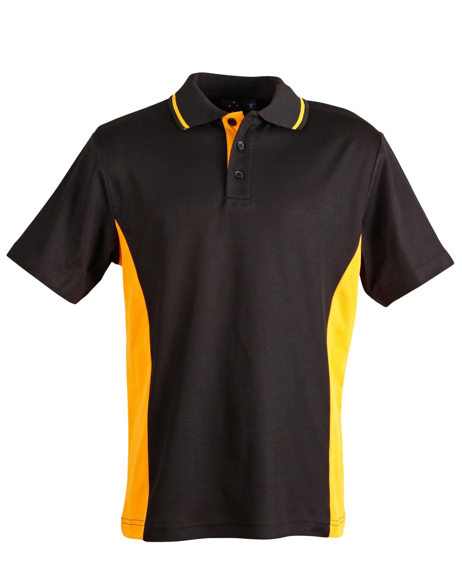 TEAMMATE TrueDry Contrast Short Sleeve Polo