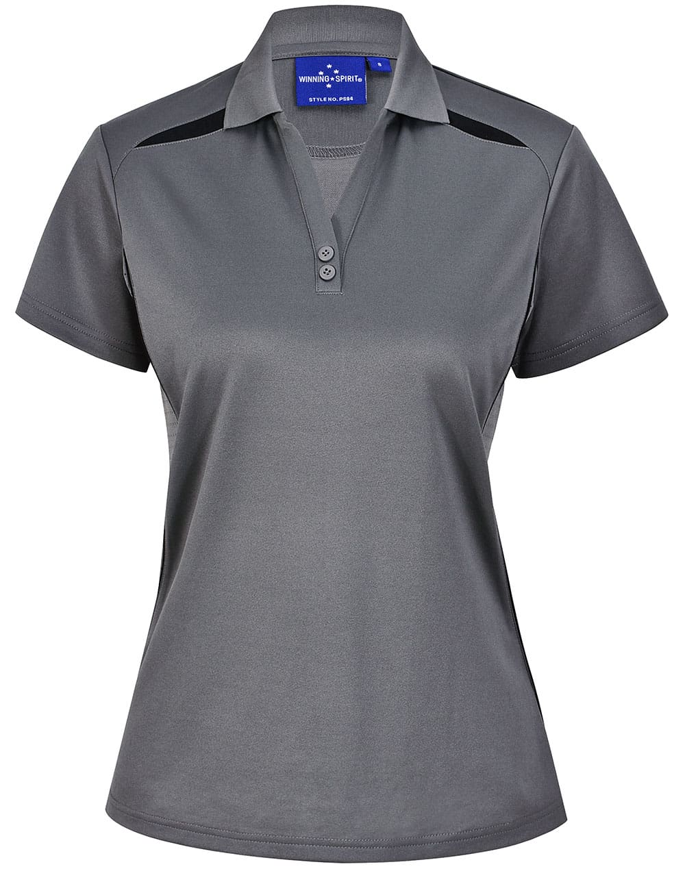 LADIES SUSTAINABLE POLY/COTTON CONTRAST SS POLO