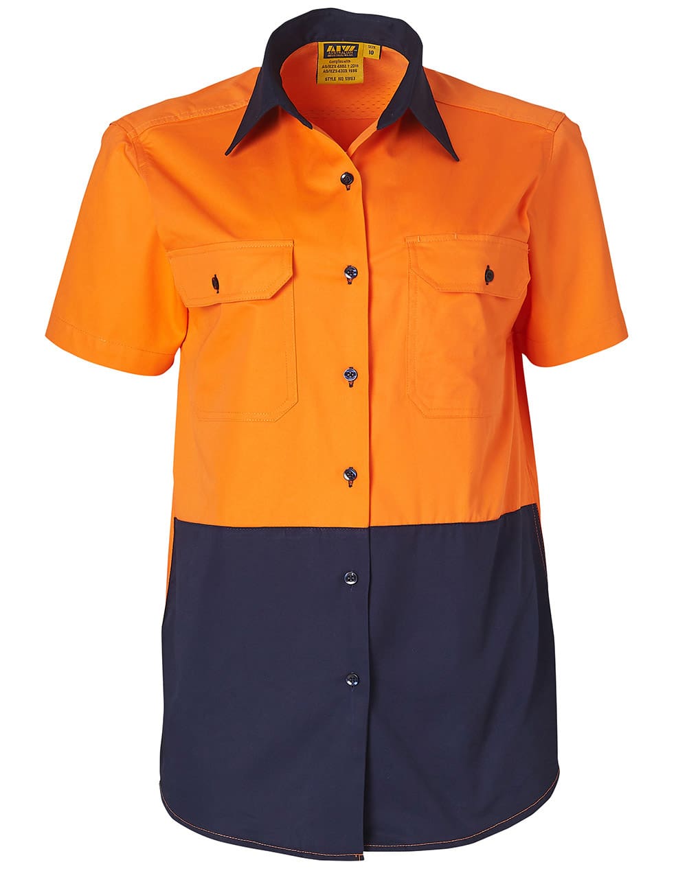 WOMENS’ SHORT SLEEVE SAFETY SHIRT