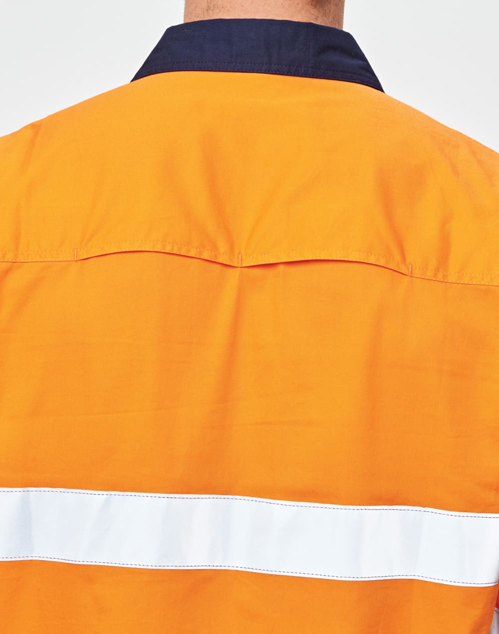 UNISEX HI VIS COOL-BREEZE SAFETY LS SHIRT (GENERIC TAPE)