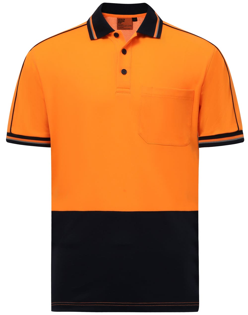 HI-VIS SUSTAINABLE COOL-BREEZE SAFETY POLO