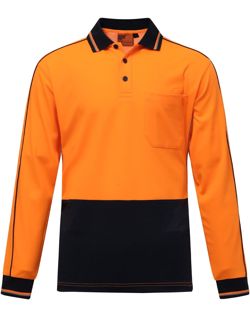 HI-VIS SUSTAINABLE COOL-BREEZE SAFETY POLO