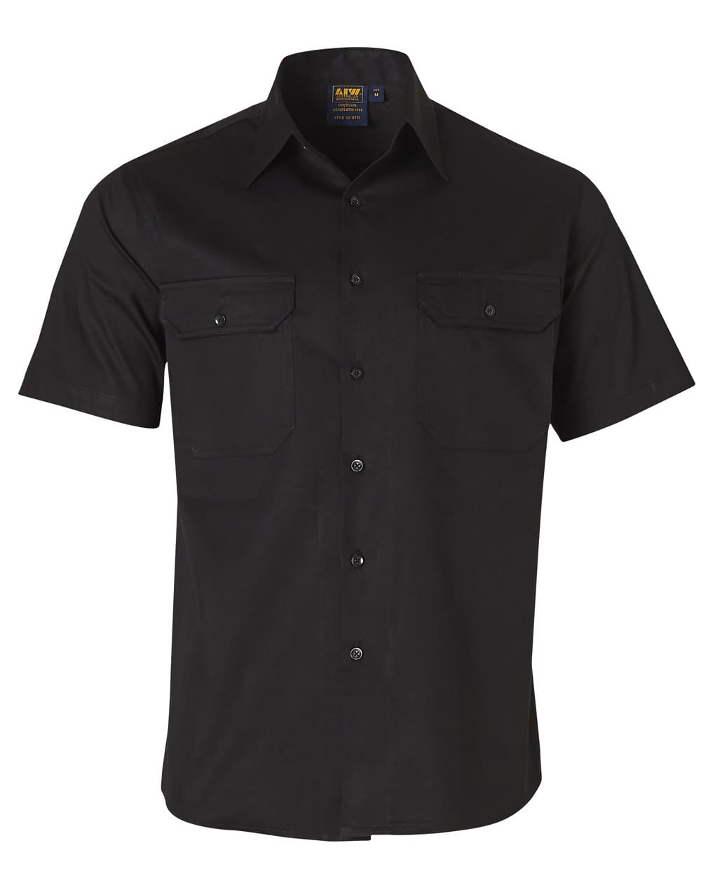 Cool-Breeze Short Sleeve Cotton Work Shirt